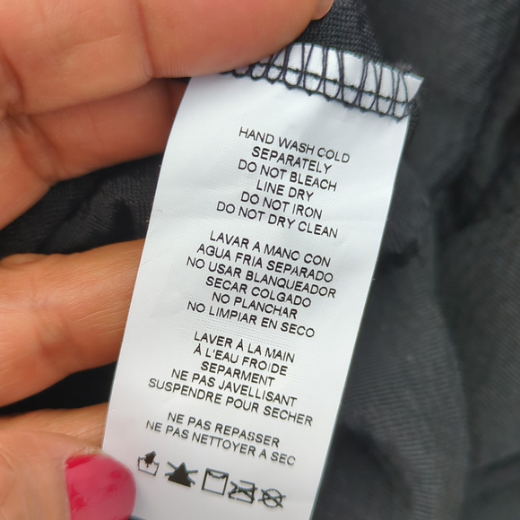 Bebe Black Disco Dot Long Sleeve Maxi Dress Made in USA Bodycon Sequin Sz XL - Picture 9 of 9